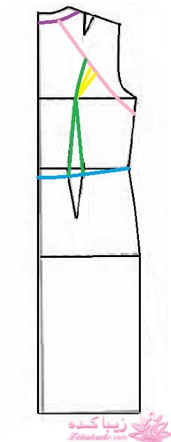 آموزش دوخت لباس مجلسی