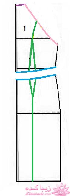 آموزش دوخت لباس مجلسی