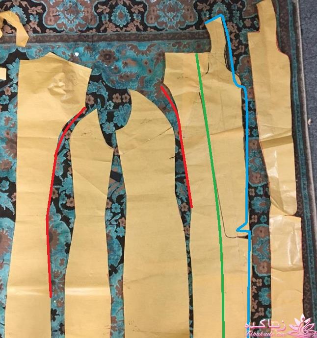 آموزش دوخت مانتو