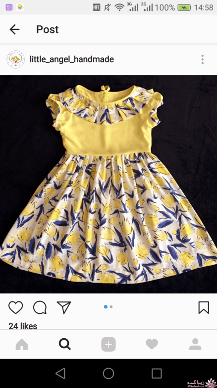 آموزش خیاطی لباس کودک