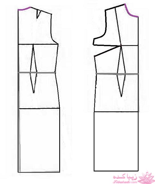 آموزش دوخت مانتو