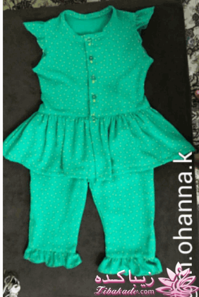 آموزش خیاطی لباس کودک