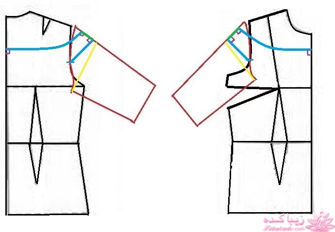 آموزش دوخت لباس مجلسی