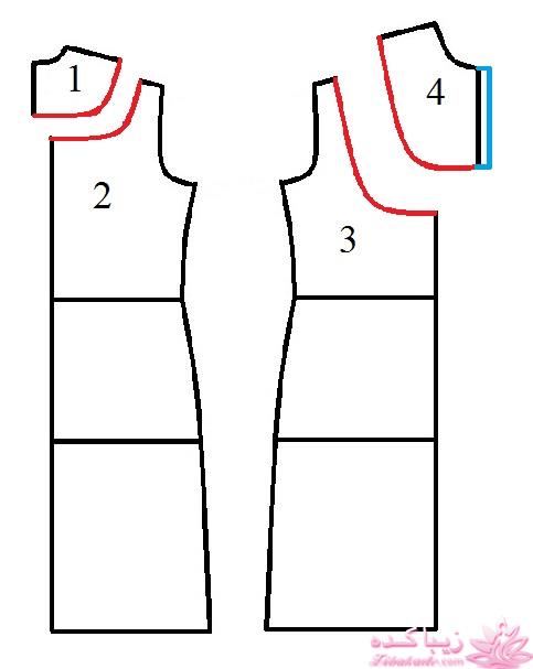 آموزش دوخت مانتو