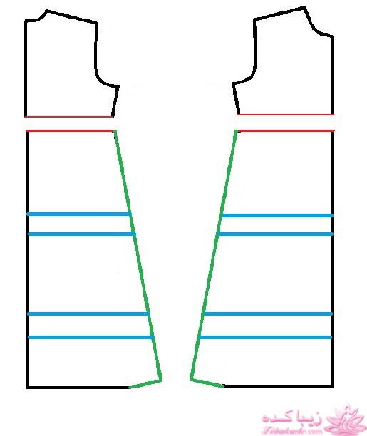 آموزش خیاطی لباس کودک