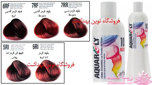 رنگ مو، آموزش ترکیب رنگ مو