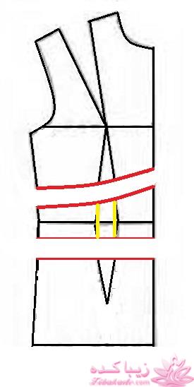 آموزش دوخت لباس مجلسی