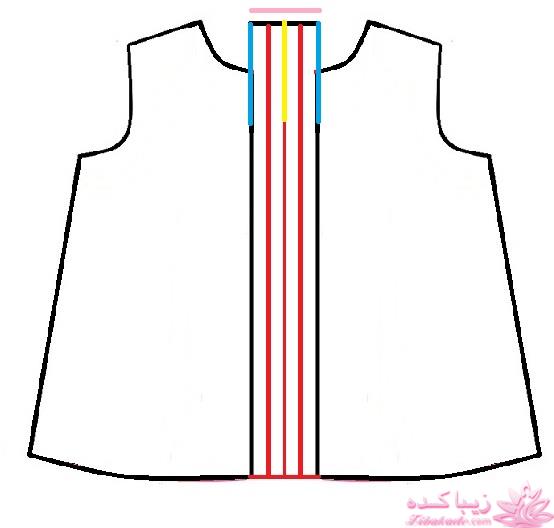 آموزش خیاطی لباس کودک
