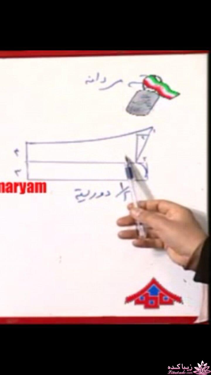 آموزش دوخت مانتو