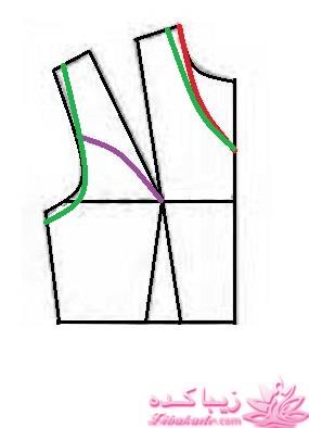 آموزش دوخت لباس مجلسی