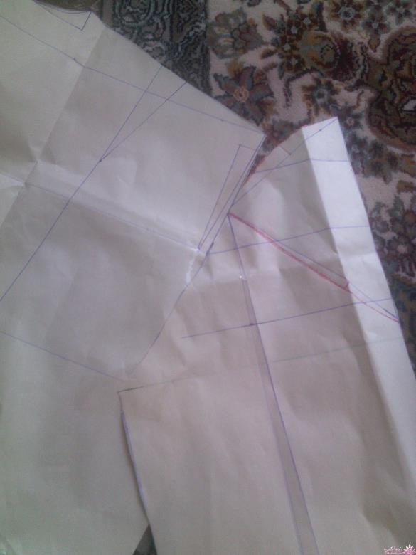 آموزش دوخت لباس مجلسی