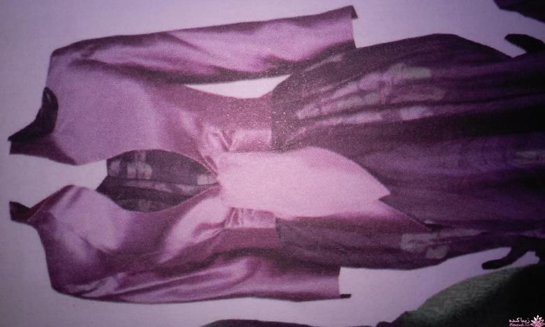 آموزش دوخت لباس مجلسی