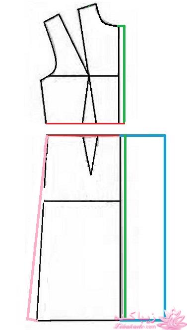 آموزش دوخت مانتو