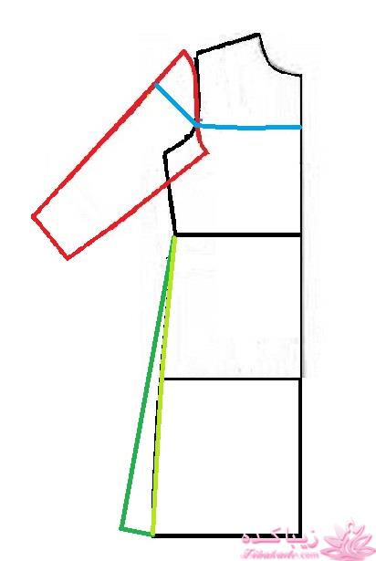 آموزش دوخت مانتو