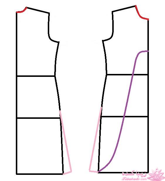 آموزش دوخت مانتو