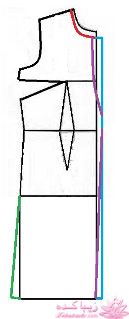 آموزش دوخت مانتو