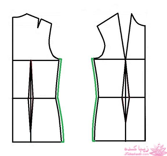 آموزش دوخت مانتو