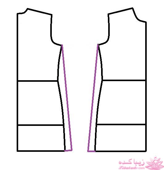 آموزش دوخت مانتو