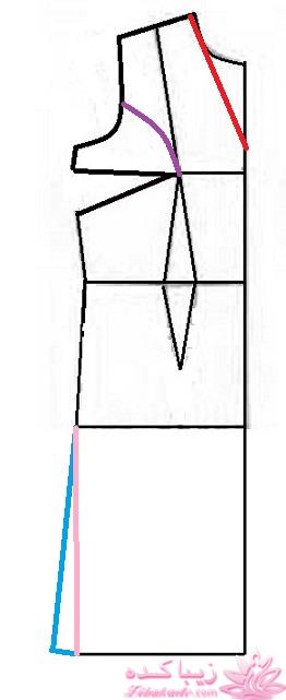 آموزش دوخت لباس مجلسی