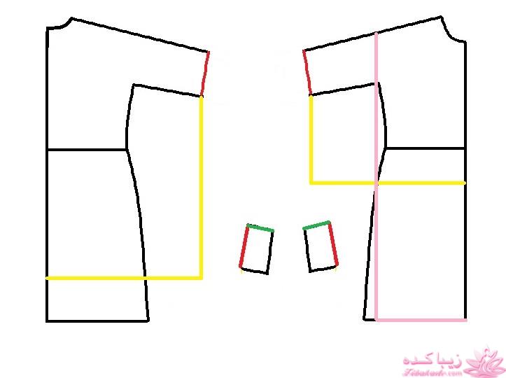 آموزش دوخت مانتو