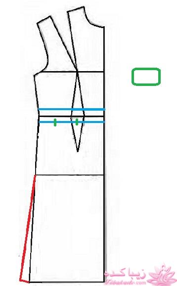آموزش دوخت لباس مجلسی