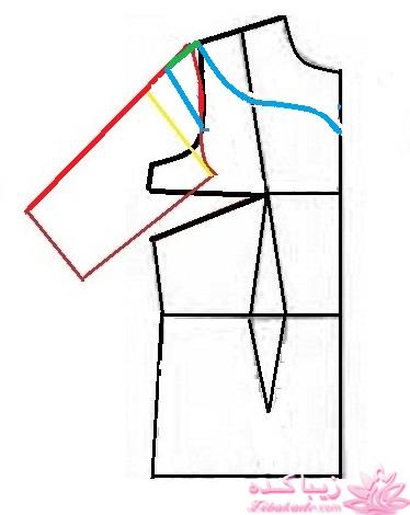 آموزش دوخت لباس مجلسی