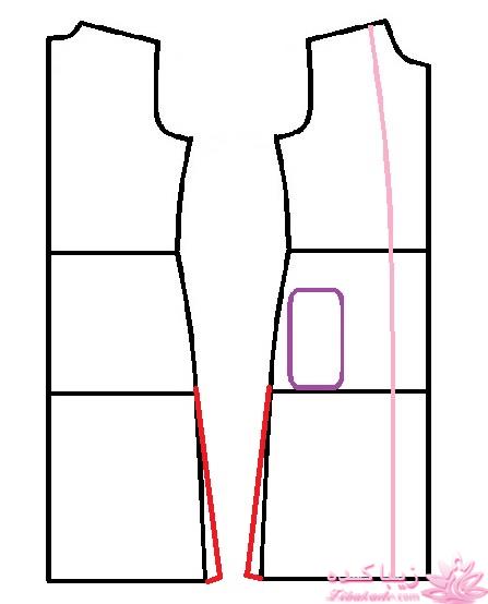 آموزش دوخت مانتو