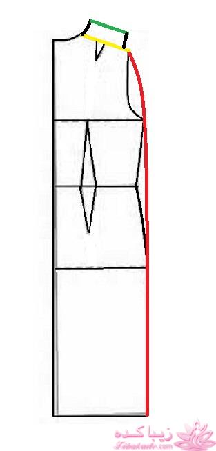 آموزش دوخت مانتو مجلسی
