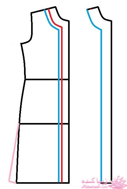 آموزش دوخت مانتو