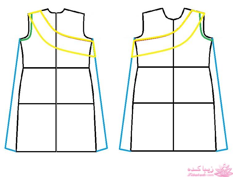 آموزش خیاطی لباس کودک