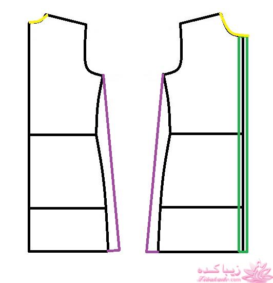 آموزش دوخت مانتو