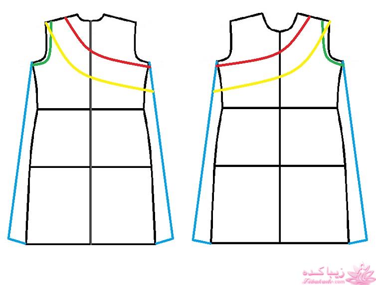 آموزش خیاطی لباس کودک