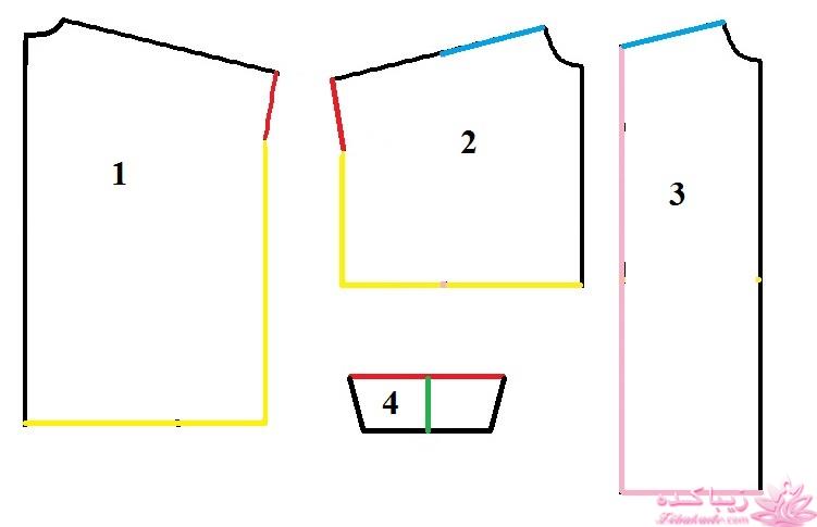 آموزش دوخت مانتو