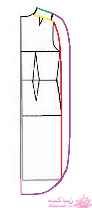 آموزش دوخت مانتو مجلسی