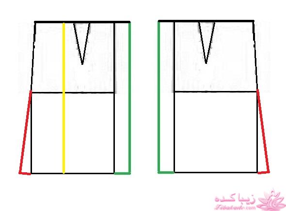 آموزش دوخت مانتو