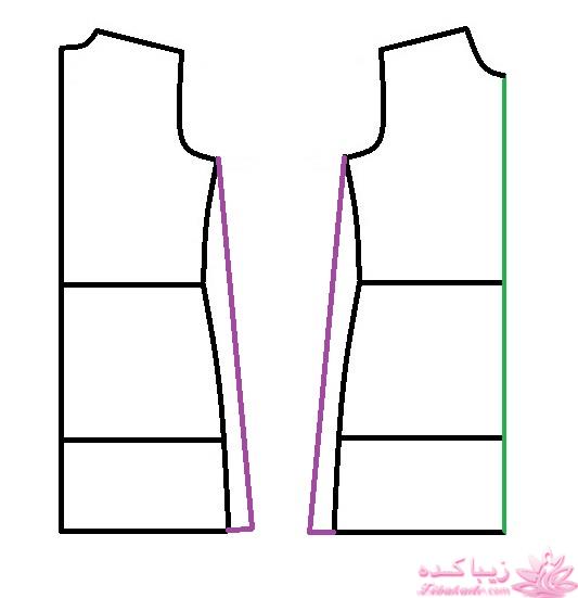 آموزش دوخت مانتو