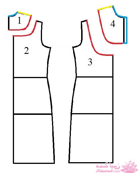 آموزش دوخت مانتو