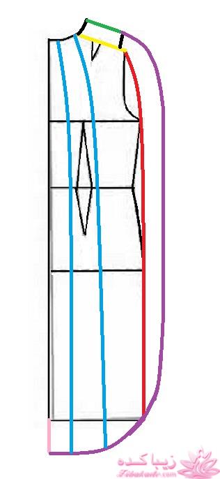 آموزش دوخت مانتو مجلسی