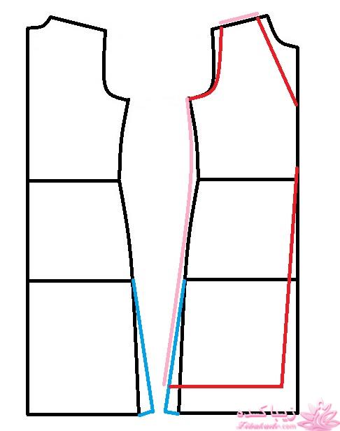 آموزش دوخت مانتو