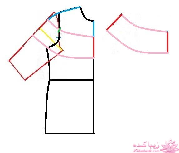 آموزش دوخت لباس مجلسی