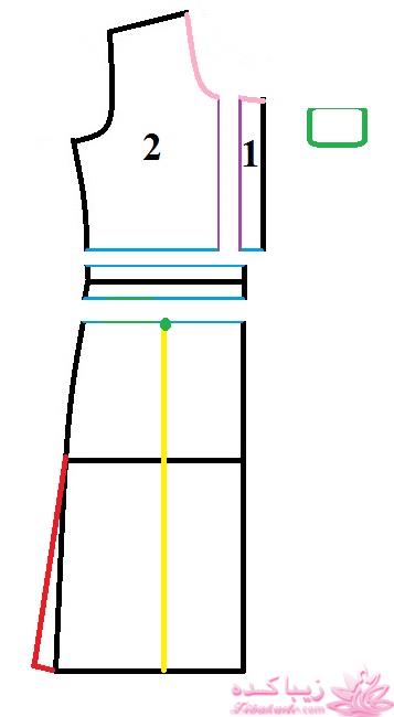 آموزش دوخت لباس مجلسی