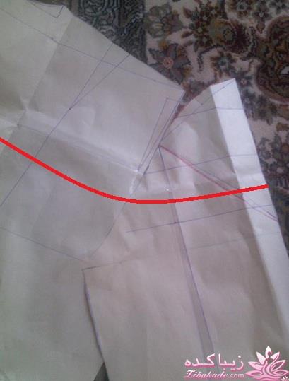 آموزش دوخت لباس مجلسی