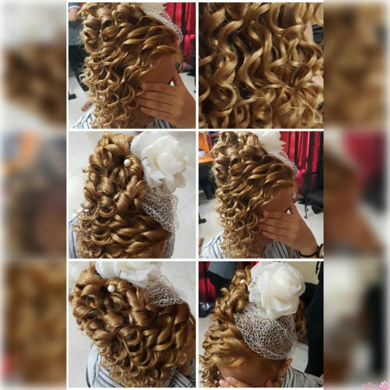 مدل انواع شینیون های جدید/مجلسی/ زنانه/کودکانه