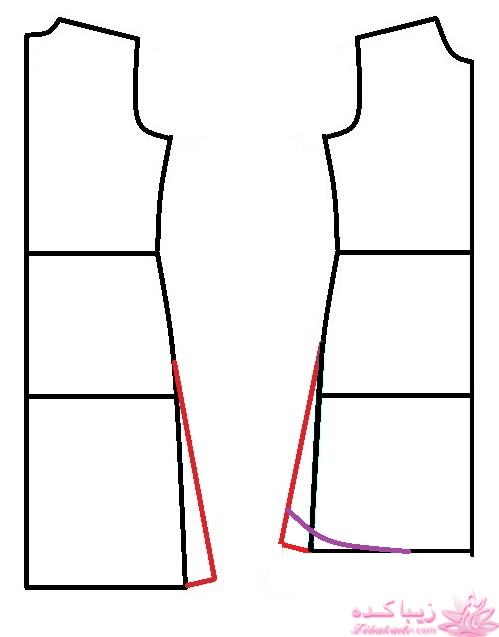 آموزش دوخت مانتو