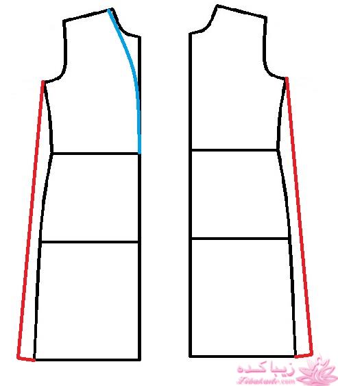 آموزش دوخت مانتو