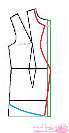 آموزش دوخت لباس مجلسی