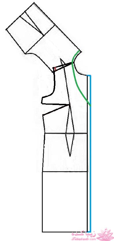 آموزش دوخت لباس مجلسی
