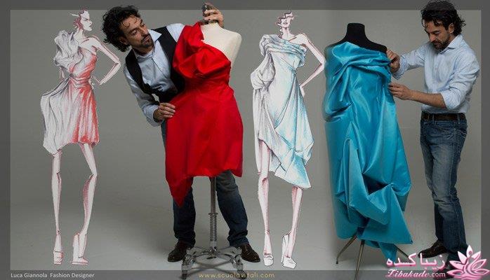 آموزش دوخت لباس مجلسی