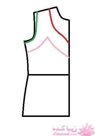 آموزش دوخت لباس مجلسی