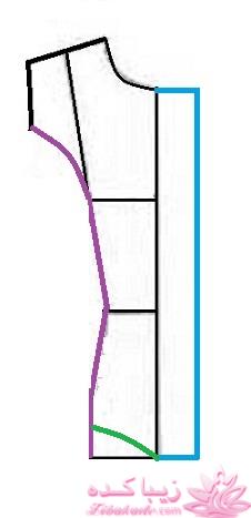 آموزش دوخت لباس مجلسی